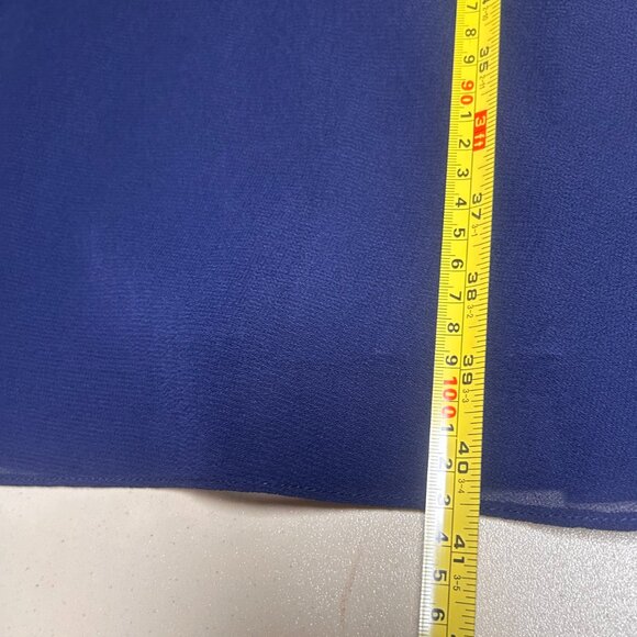 R&M Richards 2-piece blue sleeveless dress w/ lace Size 16 NWT - Picture 8 of 8